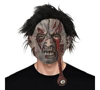 Jubilofex Couverture Visage Halloween Effrayante,Masque Visage Mauvais Halloween Photo Macabre | Cosplay pour Blagues Spectacles Carnaval Jeux De Rôle Maison Sorcière