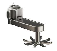 Jubilofex Crochets de cuisine rotatifs - Support à ustensiles pivotant | Support à outils à 360° pour armoire murale, rangement peu encombrant pour ustensiles de cuisine, cuillères, poêles, étagère