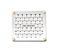 Jubilofex Dessous de plat en acier inoxydable | Support de poêles de cuisson antidérapant | Dessous de plat en métal pour plats chauds, assiettes, vaisselle, ustensiles