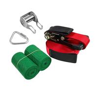 Jubilofex Ensemble de support de balançoire - Avec coussin de protection des arbres et jouets d'équilibre - Kit Zip Line pour jouer dans le jardin - Pour adolescents, filles, garçons, jardin, aire de