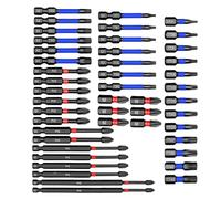 Jubilofex Ensemble de tourne-écrous magnétiques, perceuses magnétiques profondes - Kit d' de tournevis haute résistance sécurisés pour les amateurs de professionnels et adultes