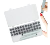 Jubilofex Estampille Pour Art Sur Ongles - Outil de Manucure avec Plaques Stamping | Tampon Portable pour Adolescentes, et Famille - Idée Cadeau Créative