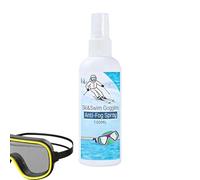 Jubilofex Gouttes de lunettes anti-buée, 100 ml, nettoyant longue durée pour verres de lunettes, agent anti-buée pour lunettes, pour ski, moto, plongée, snorkeling, hockey