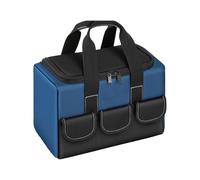 Jubilofex Grand Sac À Robuste - Organiseur De Transport pour Électricien, Fourre-Tout De Rangement en Tissu Oxford Imperméable | Sac À Professionnel pour Hommes Techniciens Mécaniciens UTI