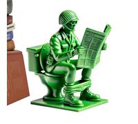 Jubilofex Green Soldier Toy - Classic Interactive Prank Soldier Men - Ornements de modèle de - Modèle de Figurine de Dessin animé pour Fans, Adultes, décoration intérieure