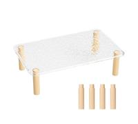 Jubilofex Hamster Playground - Support réglable et amovible pour cage - Jouets pour petits animaux avec échelle pour bouteilles et mangeoire