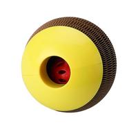 Jubilofex Jouet à mâcher - Secrétaire à chat traité pour chat | Animateur intégré pour chat d'aboiement pour chat intérieur, texture nid d'abeille, animal de compagnie pour gratter, jouer, soulager