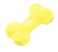 Jubilofex Jouets pour chiens vocaux en os - Jouet à mâcher en peluche pour chien en os pour animaux de compagnie | Jouet de mastication de pâte d'os de chien souple portable