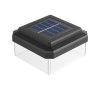 Jubilofex Lumières De Poteau Solaires Pour Terrasse,Lampe De Décoration Moderne Imperméable,Lumières pour Clôture et Terrasse - Pour Jardin Cour Allée Chemin Ponton Portail Garde-Corps