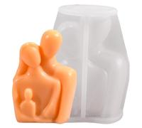 Jubilofex Moule en silicone en forme de couple | Moule à savon, bougies en résine de silicone pour moulage de savon pour plâtre