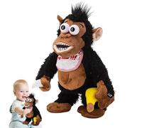 Jubilofex Orang -outan Jouet - Gorille Mangant Jouets De Banane, Jouets De Singe | Jouets Stressants Sensoriels, Jouets En Peluche Magnétique Électrique Pour La Maison, La Voiture, Le Bureau