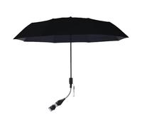 Jubilofex Pare-Soleil pour Poussette | Protection Solaire Nourrisson avec Ombrelle Anti-UV - Parasol Léger et Stable Pour - Plage, Voyage, Fauteuil Roulant et Activités Extérieures