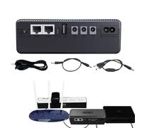 Jubilofex Petit onduleur batterie de secours | 10400 mAh Wifi Camera batterie, alimentation compacte sans interruption, petit onduleur, sauvegarde pour moniteur