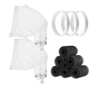 Jubilofex Pièces de Nettoyage de Piscine, pièces de Nettoyage de Piscine Remplacement | Fournitures de Filtre à Vide - Val-Queue avec Partie de Remplacement des épurateurs pour Outil de nettoyant de
