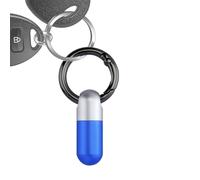 Jubilofex Pilulier | Boîte à médicaments compacte et étanche - Flacon de poche pour la maison, les voyages d'affaires, les hôtels, les appartements, l'école, les hommes, les femmes, les jeunes, les