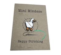 Jubilofex Porte-aiguilles en forme d'animal pour travaux manuels, en forme de canard mignon | Support solide pour broderie pour éviter la perte ou le mauvais placement