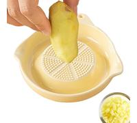 Jubilofex Râpe à l'ail à plateforme | Râpes et broyeurs pour la cuisson | Plateforme de traitement des ingrédients | Pour la cuisson du restaurant Fromage Carotte Gingembre Ail