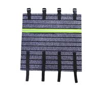 Jubilofex Revêtement d'escalier pour camping-car | Protection d'escalier avec bande réfléchissante - Tapis antidérapant réglable de 46 x 46 cm, rendez votre véhicule sûr et propre