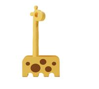 Jubilofex Rouleau Adhésif Pour Poils D'animaux Extra Collant - Enlève-Poils Réutilisable | Outil De Nettoyage Réutilisable Brosse Portable En Forme De Girafe Pour Chiens Et Chats Animaux Linge Tapis