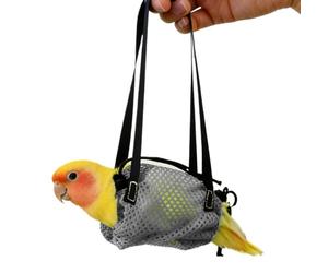 Jubilofex Sac De Transport pour Petits Oiseaux | Cabas Portable et Respirant avec Harnais intégré - Sac De pour Calopsitte | pour calopsitte Conure inséparables Route Promenade Sortie