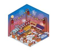 Jubilofex Scene Stickers, scènes miniatures faites à la main et autocollants créatifs - Accessoires de bricolage décoratifs, jouets éducatifs et décoration de relaxation, accessoires de scrapbooking