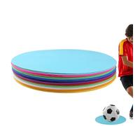 Jubilofex Soccer Training Disc - Agility Cone Set, Sports Marker Discs | Durable Training Cones Speed and Coordination Drills, Flat Field Markers For Practice Games, Disc Set with Outdoor Use