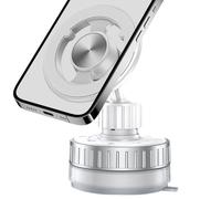 Jubilofex Support magnétique sous vide pour téléphone portable - Support de navigation pour voiture, camion, SUV, caravane, tableau de bord, ventilation, pension professionnelle quotidienne, conduite