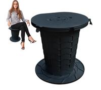 Jubilofex Toilettes portables pour voiture, toilettes portables pour adultes, pot seau léger et étanche avec capacité de 400 kg pour chevet, hôpital, camping-car, camion