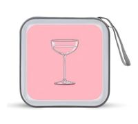 Jubonexis Boîtier de rangement en verre pour CD, DVD, portable, pour voiture, maison, voyage