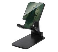 Jubonexis Dark Fantasy Art Old Witch in The Fog Support de téléphone portable pliable et réglable pour bureau