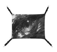 Jubonexis Eye of Eagle Hamac respirant pour animal domestique avec sangles réglables réversible