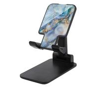 Jubonexis Fantasy Stone Dalle en bleu doux menthe gris pâle support de téléphone portable pliable réglable pour bureau