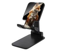Jubonexis Fox Fantasy Art Support de téléphone portable pliable et réglable pour bureau