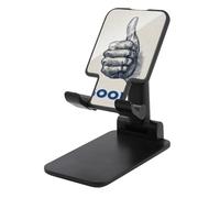 Jubonexis Geste de la main simple avec le pouce vers le haut, support de téléphone portable pliable et réglable pour bureau