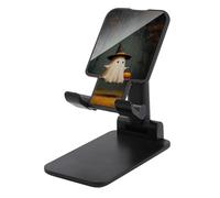 Jubonexis Joli chapeau de sorcière fantôme sur balançoire support de téléphone portable pliable et réglable pour bureau