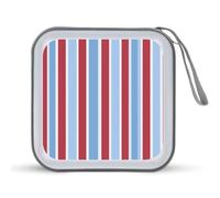 Jubonexis Mallette de rangement portable pour CD, DVD, voiture, maison, voyage