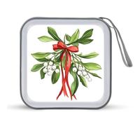 Jubonexis Mallette de rangement portable pour CD, DVD, voiture, maison, voyage