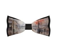 Jubonexis Noeud papillon vintage victorien pour homme Marcher dans les rues de Paris