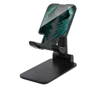 Jubonexis Paire d'ailes d'ange vert émeraude support de téléphone portable pliable réglable support de téléphone pour bureau