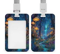 Jubonexis Porte-badge rétractable avec clip rétractable et porte-nom pour travail, bureau, médecin, infirmière