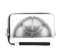 Jubonexis Portefeuille long à deux volets en cuir synthétique texturé avec motif de basket-ball, porte-monnaie, carte de crédit, porte-cartes et argent pour homme et femme