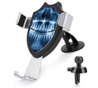 Jubonexis Support de téléphone médical pour voiture à rayons X - Support triangulaire à clip pour grille d'aération - Accessoires automobiles pour smartphones de 4 à 6 pouces