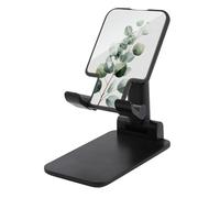 Jubonexis Support de téléphone portable minimaliste aquarelle botanique branche d'eucalyptus pliable et réglable pour bureau