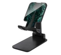Jubonexis Support de téléphone portable pliable et réglable en forme d'ailes d'ange vert émeraude pour bureau