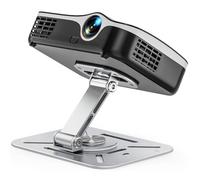 Jubor Support de Projecteur de Bureau, Support Mural et Plafond Pliable pour Projecteur Rotation à 360°, Pied de Vidéoprojecteur avec Vis 1/4" pour Home Cinéma, Salle de Jeux, Bureau