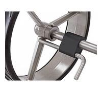 JuCad Frein pour Chariots manuels en Titane ou Acier INOX