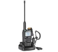 JUCJET UV-K5 Walkie Talkiest,VHF/UHF FM Walkie Talkies,avec Oreillette et USB Base de Chargement,Émetteur-récepteur Portable (1 pièces)
