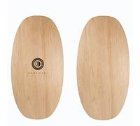 JUCKER HAWAII Keiki Pure Skimboard - 90 x 45 cm - Bois d'érable - Débutant à avancé - Capacité de poids 30-80 kg