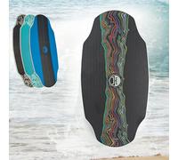 JUCKER HAWAII Skimboard - Planche de ski professionnelle avec revêtement HPL, surface antidérapante, ultra rapide, extrêmement robuste et durable, charge jusqu'à 115 kg - Pour débutants et