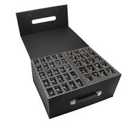 Jucoci Mallette de rangement pour figurines de jeu de guerre (compatible avec Infantry)